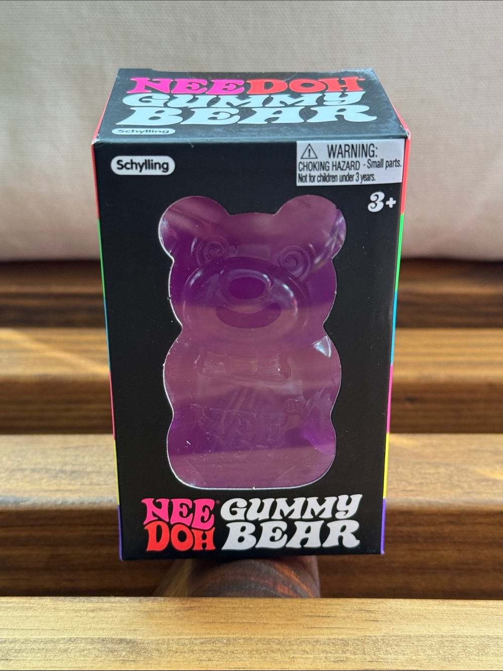 Schylling NeeDoh Purple Gummy Bear